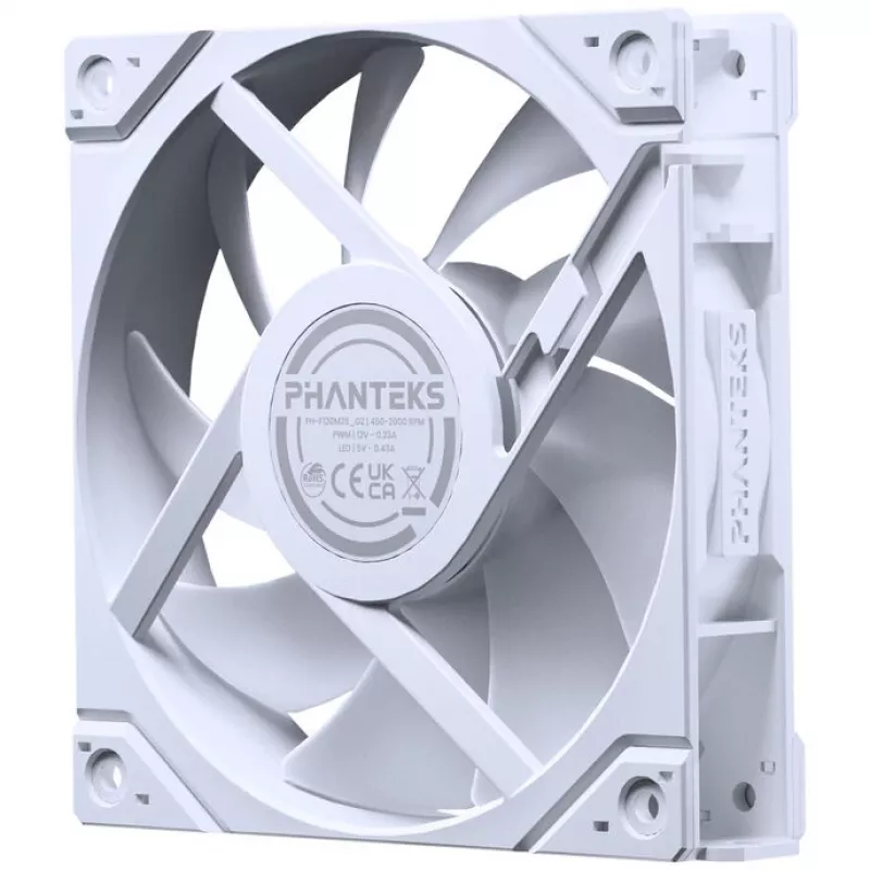 Dzesēšanas ventilators PHANTEKS M25G2-120 D-RGB Reverse Blade 120mm 3-pack balta