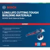 Bosch 2 608 900 390 finierzāģa/scrollzāģa/reversīvā zāģa asmens Reversīvā zāģa asmens Karbīds 10 gab.