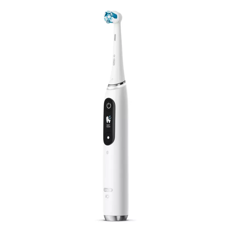 Oral-B iO 9N Pieaugušo vibrējoša zobu birste Balta