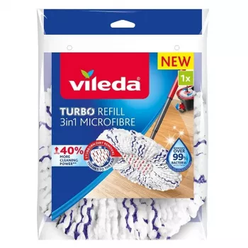 Spin mop papildinājums Vileda TURBO 3in1 Mikrošķiedra 1 gab.