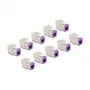 DeLOCK keystone modulis 88121 Plakans violets RJ-45 10 gab.