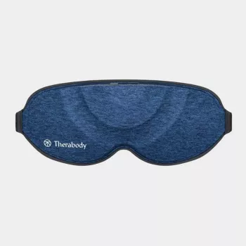 Therabody SleepMask masieris sejai, melns, zils