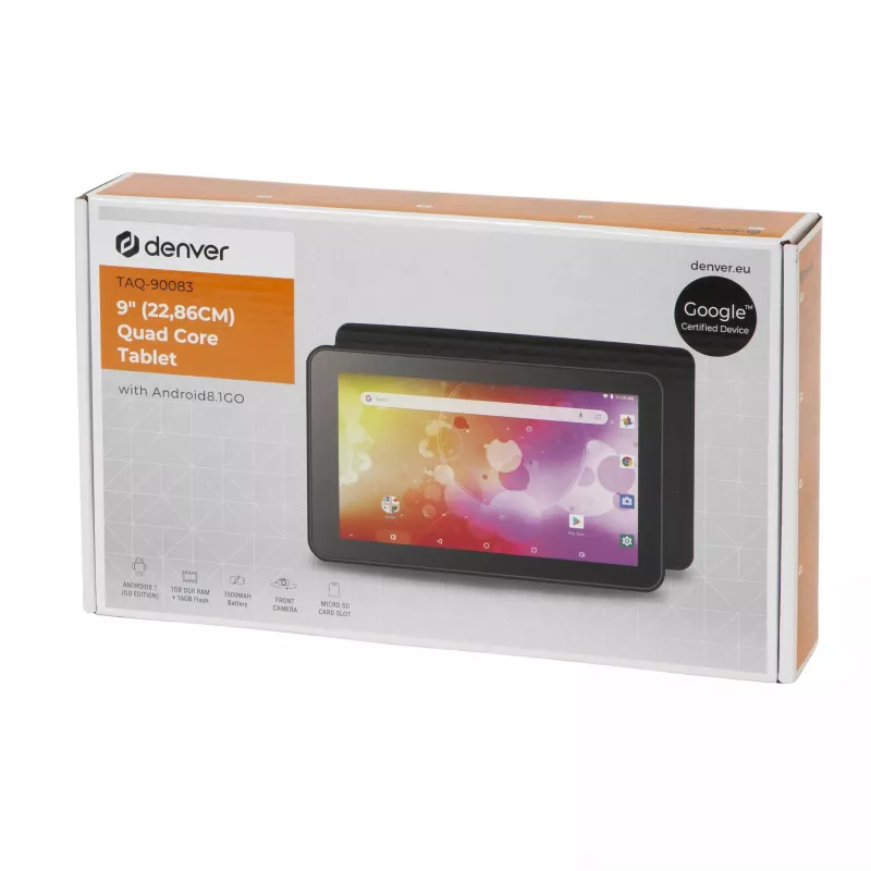 Planšetdators Denver TAQ-90083 9 collas 1,2 GHz 1 GB RAM 16 GB Android 8.1 Go