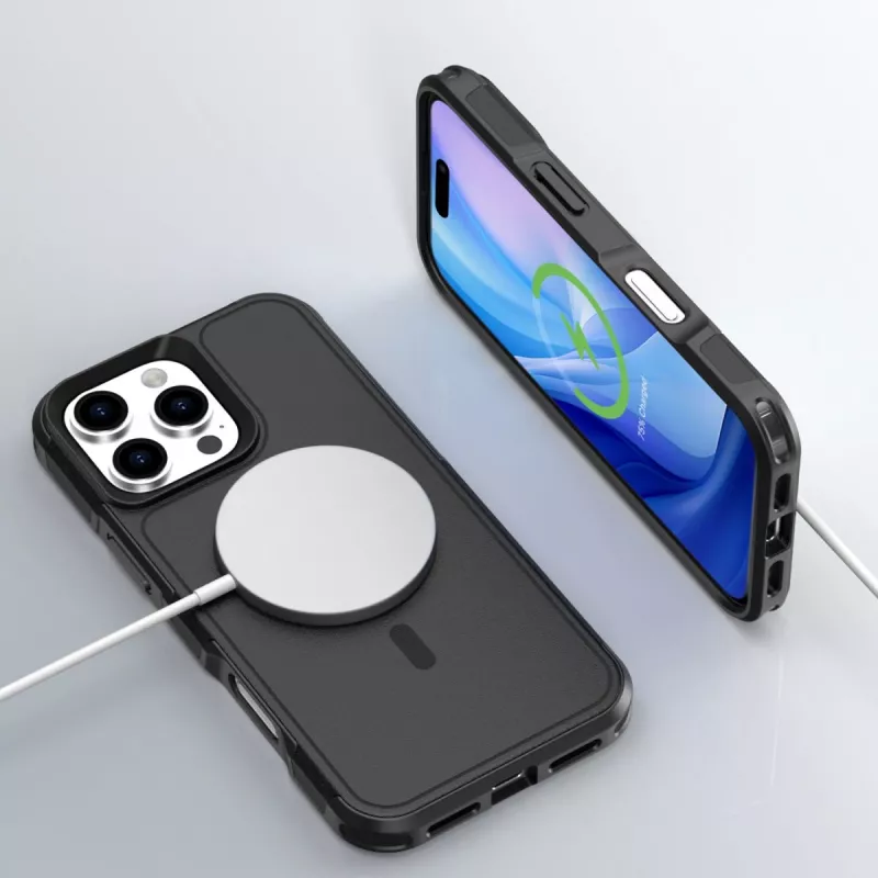 Cover 4smarts 541180 for iPhone 16 Pro 16 cm Melns