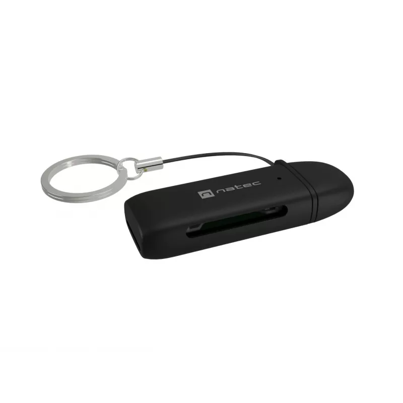 Karšu lasītājs NATEC SCARAB C SD/Micro SD USB 3.2 Gen 1 melns (NCZ-2365)