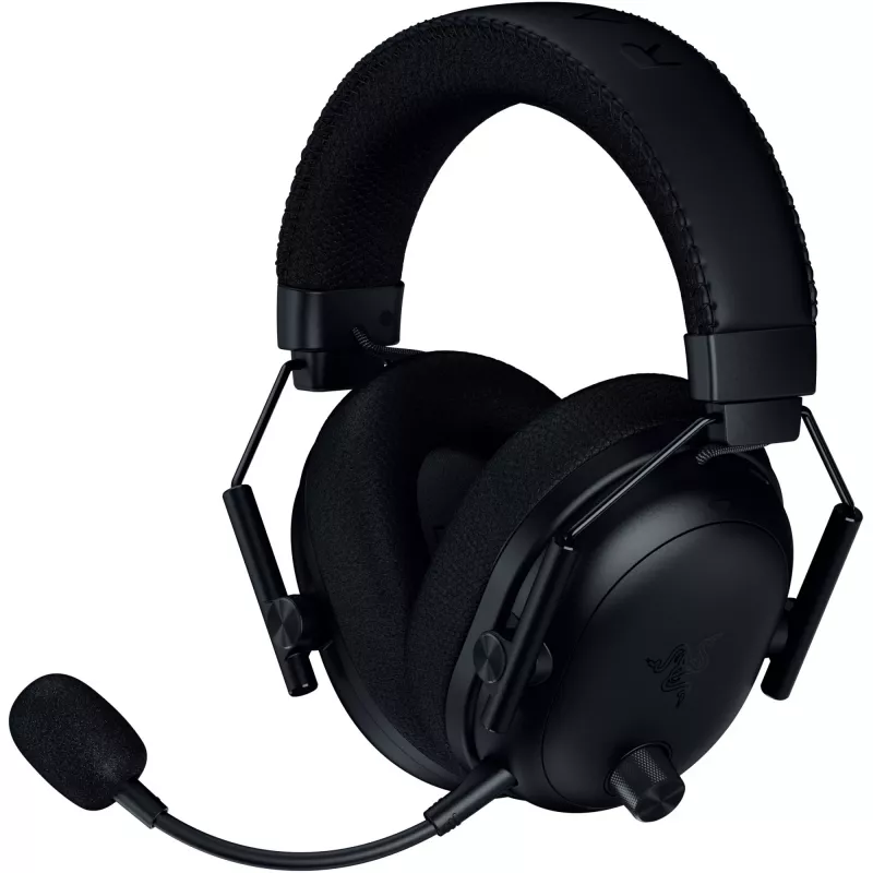 BlackShark V3 Pro, spēļu austiņas melnas, ANC, 2,4 GHz dongle, Bluetooth, USB, 3,5 mm ligzda