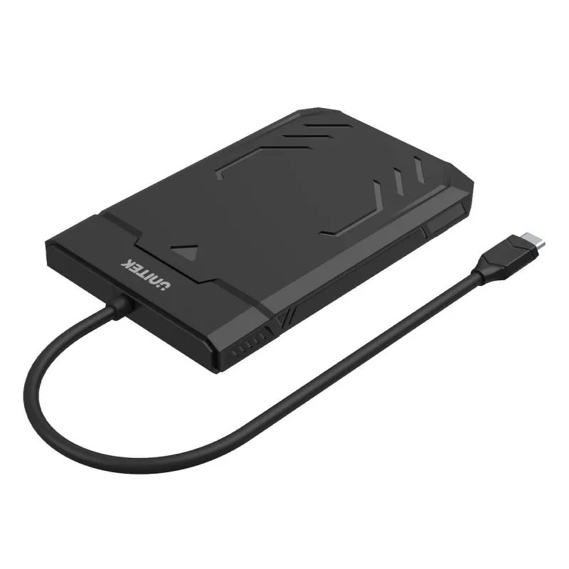 Unitek Y-3036A - DiskGuard Raiden 2.5 USB-C uz SATA III 2.5” HDD/SSD cietā diska korpuss