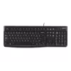 K120 vadu tastatūra, vadu, USB, QWERTZ, melna