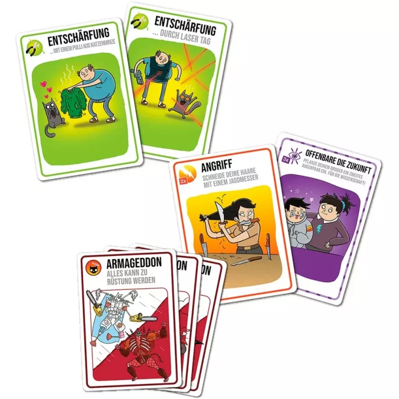 Exploding Kittens - Good vs. Evil, galda spēle