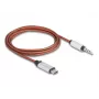 USB kabelis DeLOCK 81288 oranžs sudraba