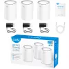 Cudy M3000 3-PACK bezvadu tīkla sistēma Divu joslu (2.4 GHz / 5 GHz) Wi-Fi 6 (802.11ax) Pelēka, Balta 1 Iekšējā