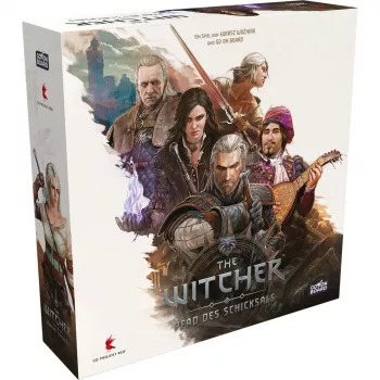 Galda spēle Asmodee The Witcher: Pfad des Schicksals – galda piedzīvojums, stāstījuma scenāriju spēle