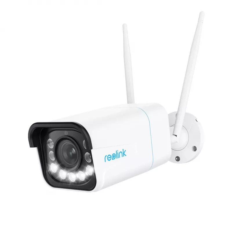 Reolink W430 - 4K āra kamera, nākamās paaudzes Wi-Fi 6, 5X optiskā tālummaiņa, personu/transportlīdzekļu/dzīvnieku noteikšana, krāsu nakts redzamība