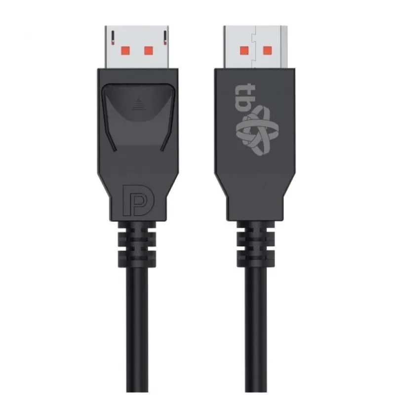DisplayPort kabelis 2m melns M/M v 2.1