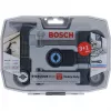 Bosch Starlock Best of Heavy Duty Sets, 4-gab., Asmeņu komplekts, Metāls, Koks, Melns, Kaste