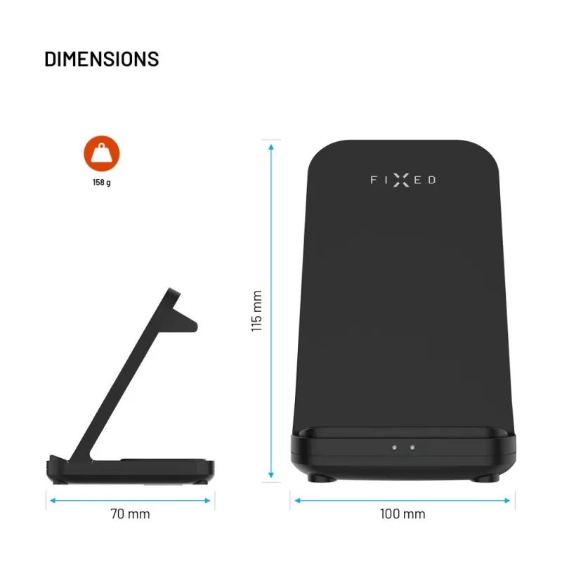 Pārnēsājama spēkstacija FIXED FIXPOS-U-BK 300W 60000mAh akumulatoru bloks