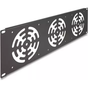 Ventilatora panelis DeLOCK 66747 Pelēks Metāla 19 collu 133 mm Platums 483 mm Dziļums