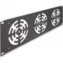 Ventilatora panelis DeLOCK 66747 Pelēks Metāla 19 collu 133 mm Platums 483 mm Dziļums