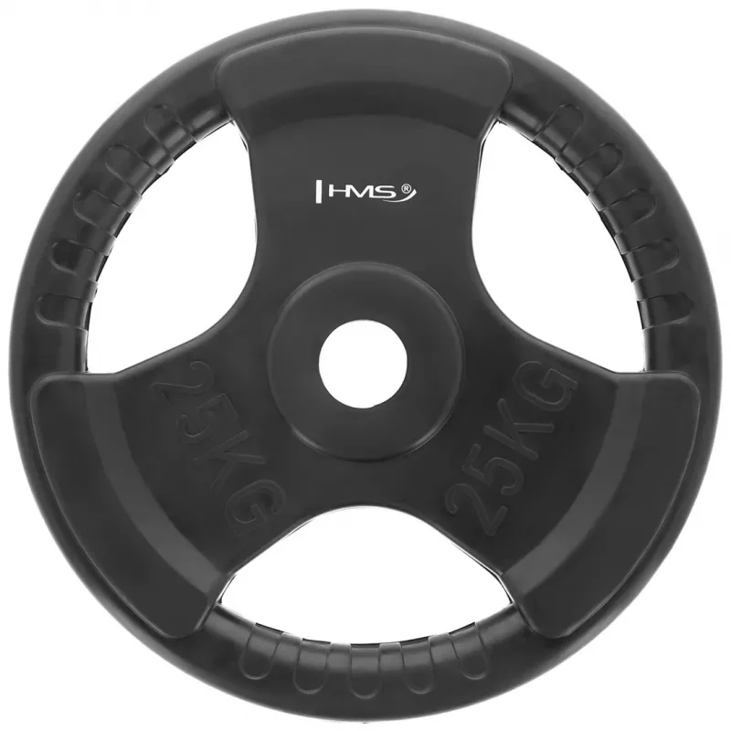 Olympic Size gumijots svara disks 25 kg Hms TOK25