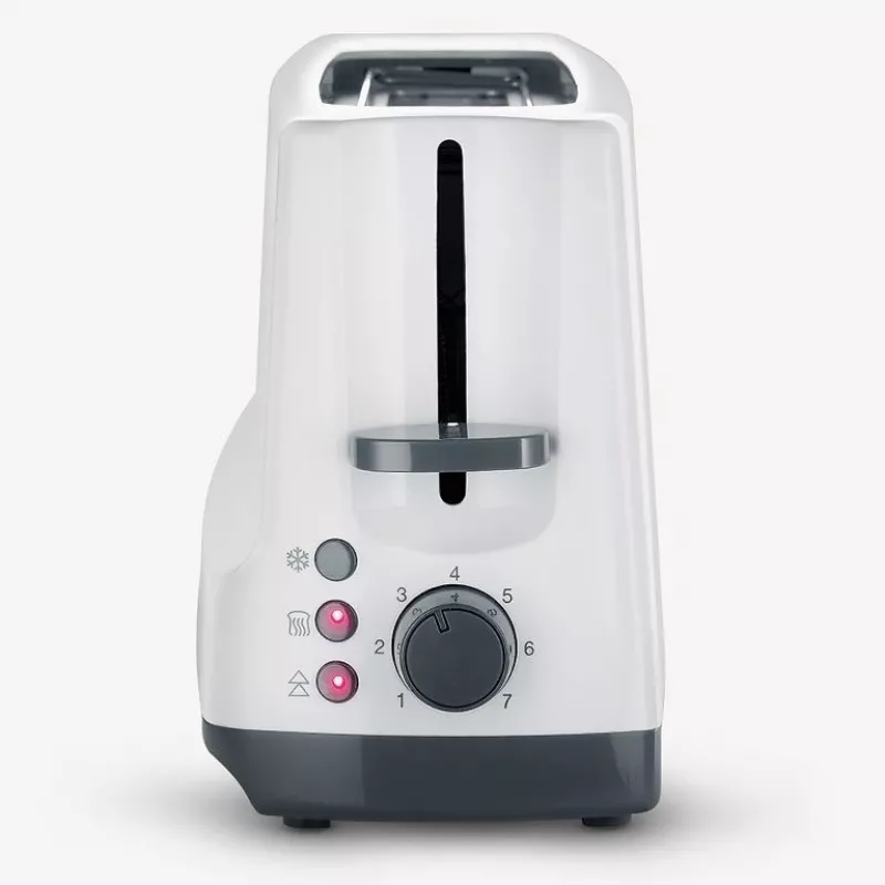 Severin AT 2232 tosteris 2 šķēlēm 800 W Pelēks, Balts