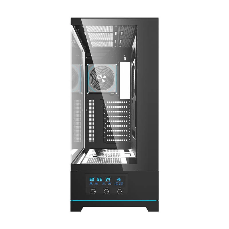 Datorkorpuss darkFlash DY451L PRO Melns ATX melns