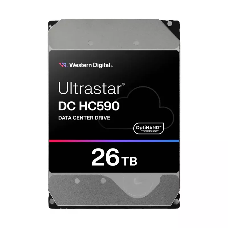 Western Digital DC HC590 iekšējais cietais disks 26 TB 7200 RPM 3.5 SAS
