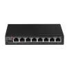 Edimax GS-5008E tīkla komutators pārvaldāms Gigabit Ethernet (10/100/1000) melns