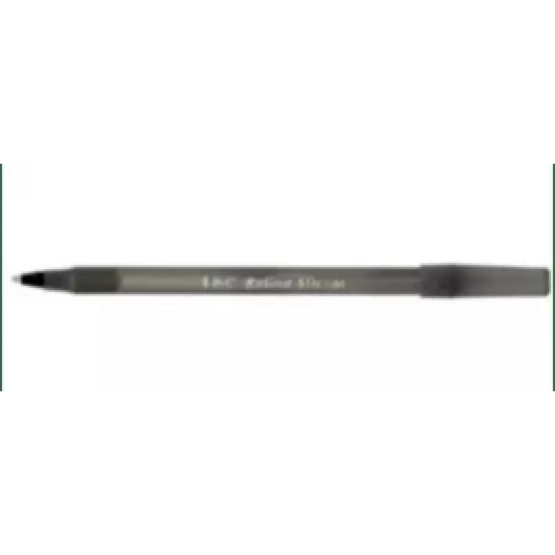 BIC lodīšu pildspalvas ROUND STIC 1,0 mm, melna, 1 gab. 256385