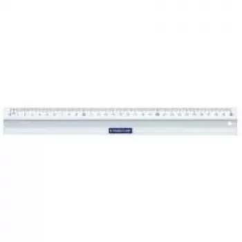 Galda lineāls Staedtler Mars 563 Alumīnijs Balts 300 mm