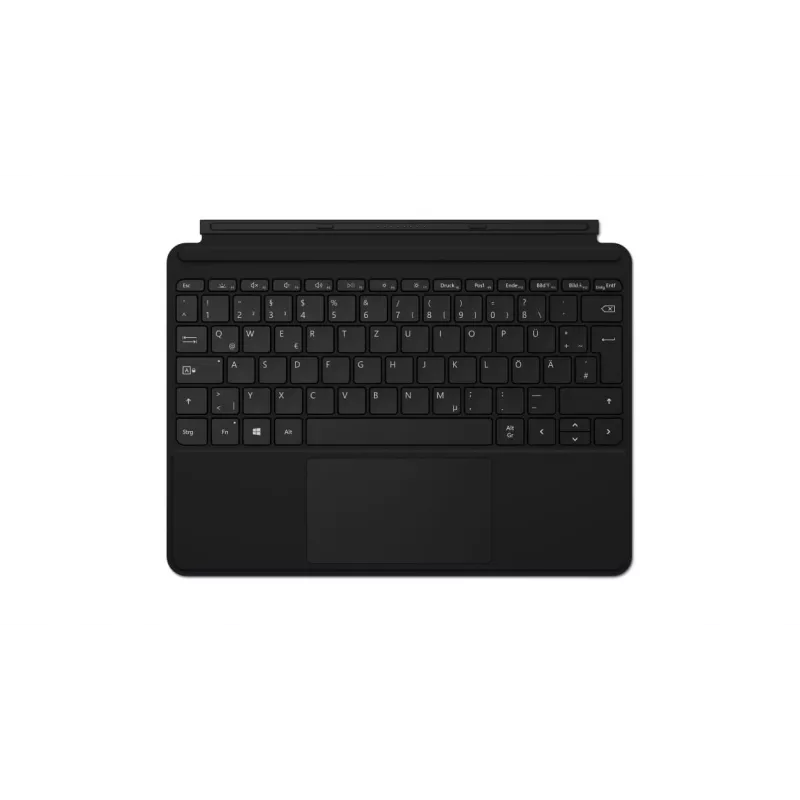 Microsoft Go Type Cover QWERTZ German Melns