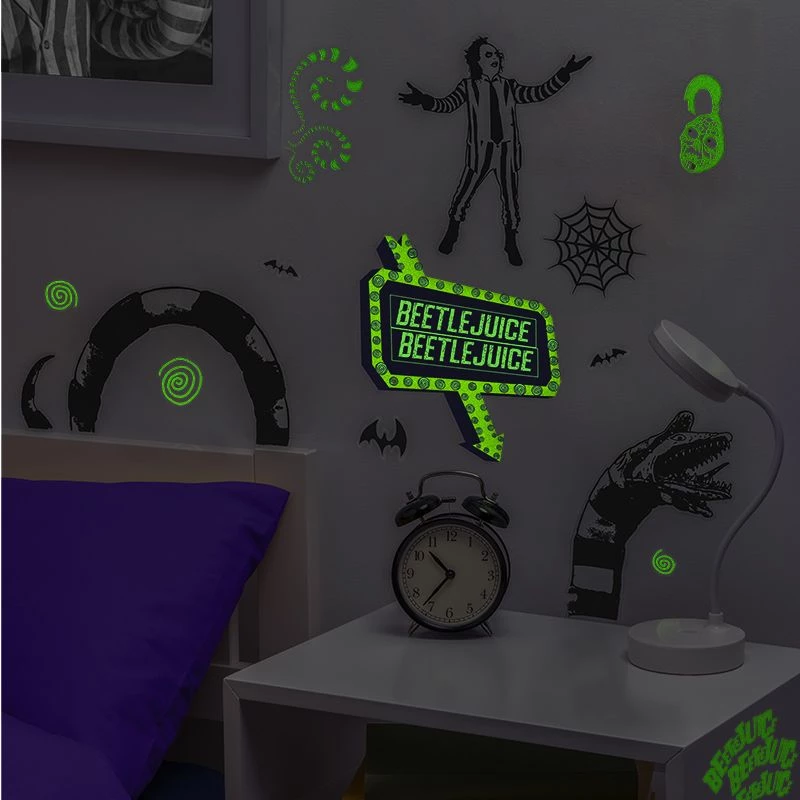 Sienas uzlīmes Paladone Beetlejuice Design PP13439BJ – Dekoratīvo sienas uzlīmju komplekts