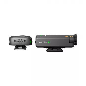 DJI Mic Mini uzstādāms kameras uztvērējs, melns