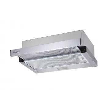 CATA | Tvaika nosūcējs | TFB-5160 X | Teleskopisks | Energoefektivitātes klase C | Platums 59,5 cm | 300 m³/h | Mehānisks | CSLED | Nerūsējošais tērauds