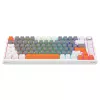 Savio ASTRAL WHITE JADE 3 COLOURS tastatūra Gaming USB QWERTY US International