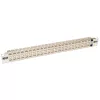 Tripp N254-048-SH-6A 48 porti 1 HE statīva montāžas ekranēts Cat6a STP caurvada sadales panelis - RJ45 Ethernet - TAA - 10 Gigabit Ethernet - RJ-45 - Cat6a - Sudrabs - Balts - Rackeinb