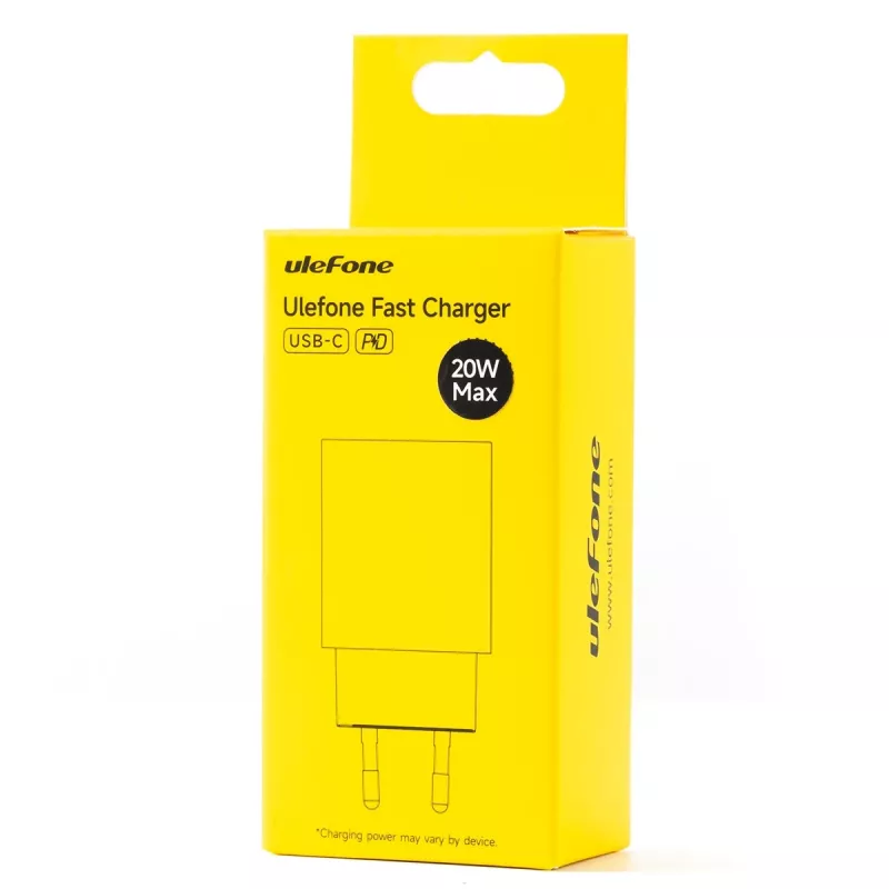 UleFone lādētājs 20W USB strāvas adapteris UF-CHAR-20WR mobilajām ierīcēm, 20 W izeja