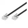 Wentronic Goobay antenas savienojuma kabelis, melns, 2,5 m - koaksiālais spraudnis koaksiālais spraudnis (68148)