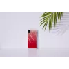 Viedtālruņa maciņš iKins iPhone XR — rozā ezera un baltā krāsā