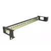 DIN sliedes panelis DeLOCK 67031 Melns Metāls 19 collu 482,6 mm
