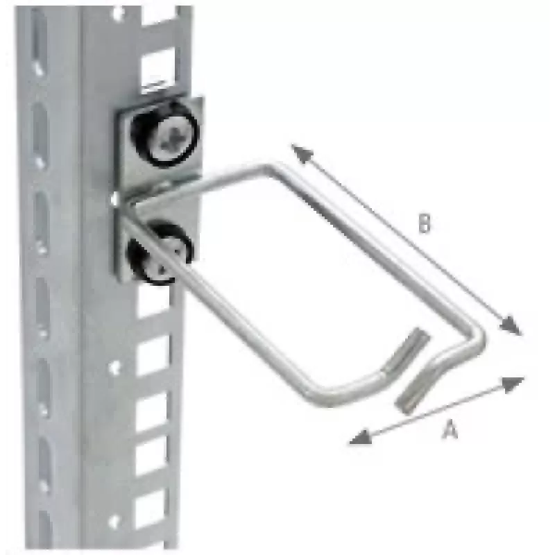Kabeļu pārvaldības gredzens Triton D1 40x40 mm