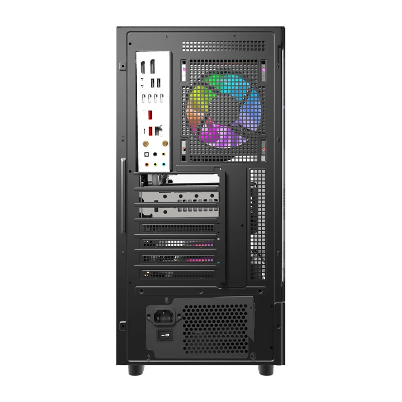 Datora korpuss DarkFlash DS950 (melns) — midi tornis, ATX saderīgs