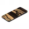 Telefona maciņš man and wood iPhone XS Max — baltais melnkoks