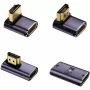 HDMI Type A to HDMI Type A kabeļa adapteris 4smarts 541489, pelēks, 4 gab., 40 g