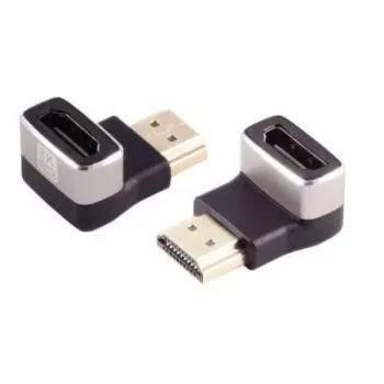 HDMI savienotāju adapteris Microconnect HDM19F19MA2-8K melns ar zelta pārklājumu