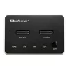 Qoltec 52274 M.2 SSD diskdziņu dokstacija | NVMe | SATA | USB-C | DUAL 2 x 2TB