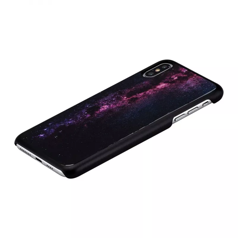 Telefona maciņš iKins iPhone XS Max — piena ceļa melns