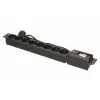 LESTAR LXARM 810 G-A K.:CZ 1,5M 19PDU Melns 8 maiņstrāvas kontaktligzdas 230 V 1,5 m