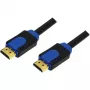 HDMI kabelis LogiLink CHB1102 2m A tipa melns/zils, 8,16 Gbit/s