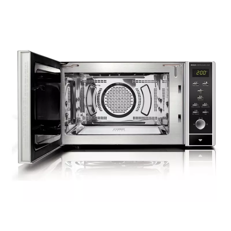 Caso | Mikroviļņu krāsns | MCG 25 | Brīvi stāvoša | 25 L | 900 W | Konvekcija | Grils | Melna