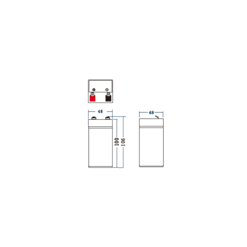 Green Cell AGM36 UPS akumulators VRLA AGM 4 V 4.5 Ah